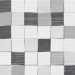 TESSILE CUBIK GRIS 25x50 cm