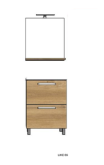 LIKE 65 II STOJEĆA KUPAONSKA GARNITURA - Slika 3