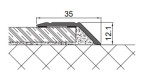 PBR 14 SREBRO 2,7 mm za podove različitih visina - Slika 2